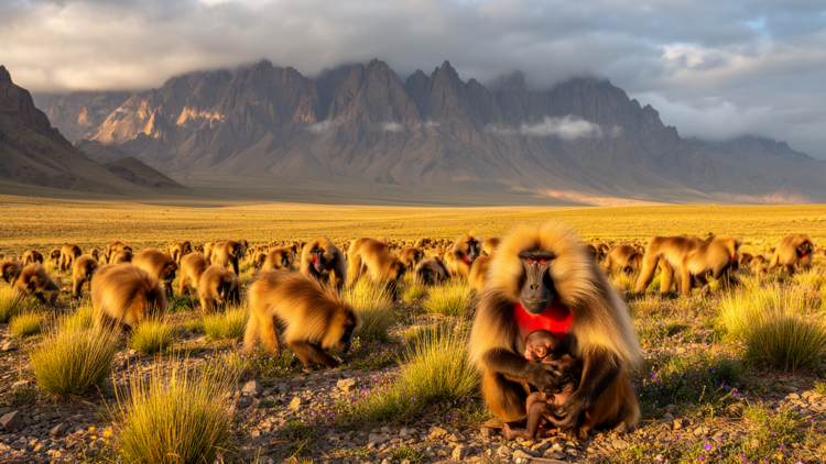 Geladas Rewrite the Rules of Survival on Ethiopia’s Frozen Roof