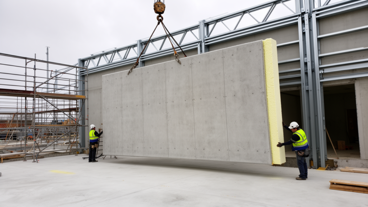 Sandwich Wall Panels Cut Construction Energy Use by 27 Percent in Head-to-Head Trial