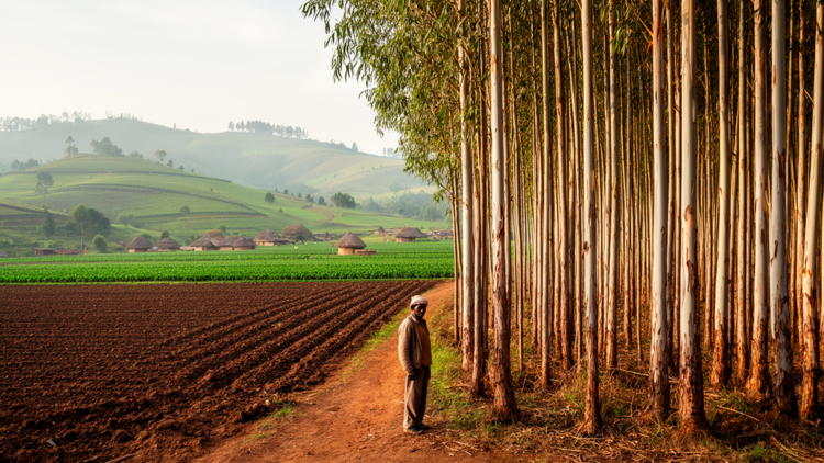 Eucalyptus Woodlots Outearn Crops in Ethiopia, Raising Food-versus-Wood Concerns