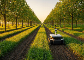 Robots Could Tame the Wild Strips That Make or Break Temperate Alley Cropping
