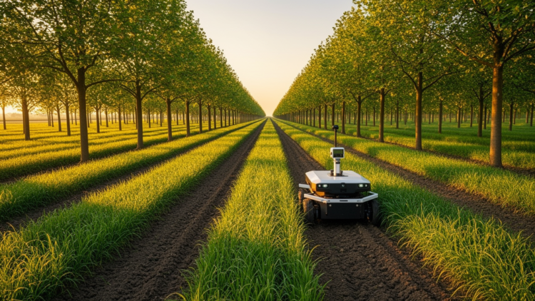 Robots Could Tame the Wild Strips That Make or Break Temperate Alley Cropping