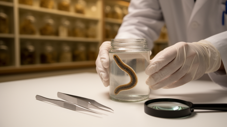 Lost for a century, a type specimen of an Arctic flatworm returns to science