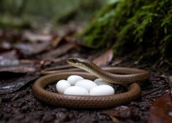 Himalayan worm-eating snake finally reveals its females, eggs and hidden skull secrets