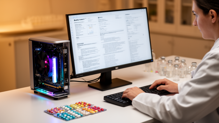PharmAI: Small Language Models Master Pharmaceutical QA on a 6 GB GPU