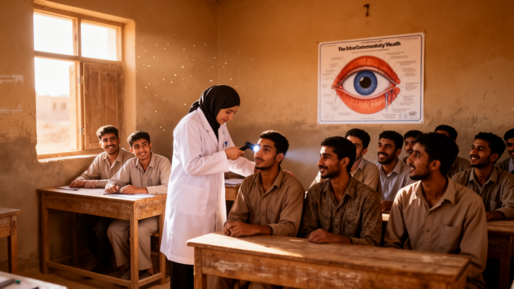 Training Community Health Workers in Yemen Offers Hope Against Trachoma