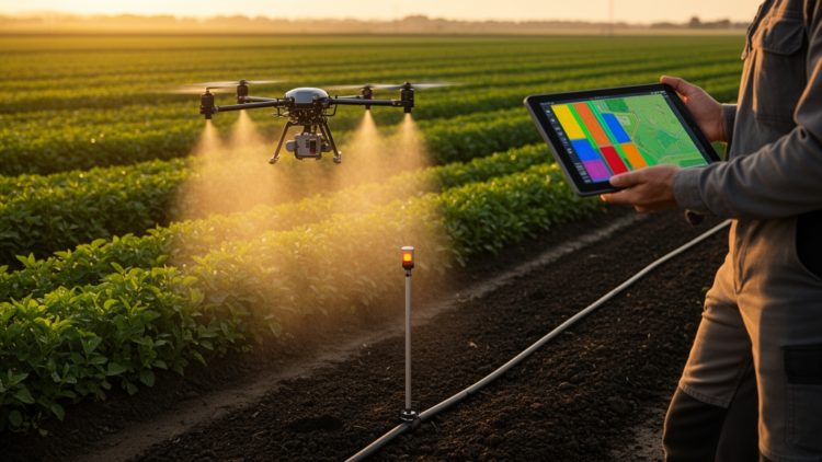 AI, Drones and Sensors Are Rewriting How Farms Drink