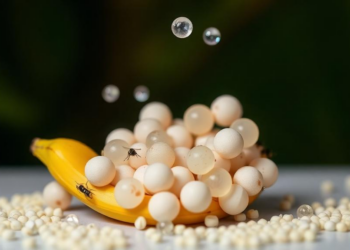 Fermented Banana Waste Turned Into Biodegradable Beads That Lure Fruit Flies