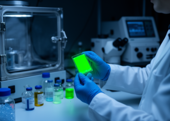 Chemists Uncover Hidden Reactions That Supercharge Perovskite LEDs