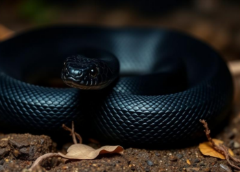 First mainland record of a black dwarf racer challenges island-only melanism in snakes