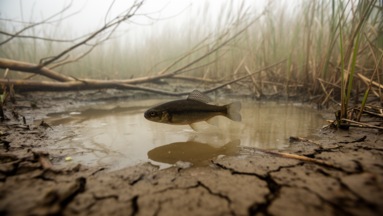 European Mudminnow Slides Toward Extinction as Wetlands Collapse Across the Danube Basin