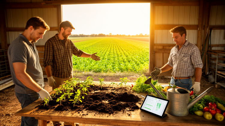 Why Green Farming Adoption Is a Four-Player Game: New Model Reveals Who Really Moves the Needle