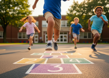 Leg Power Rules the Playground: Study Reveals What Makes Kids Quick on Their Feet