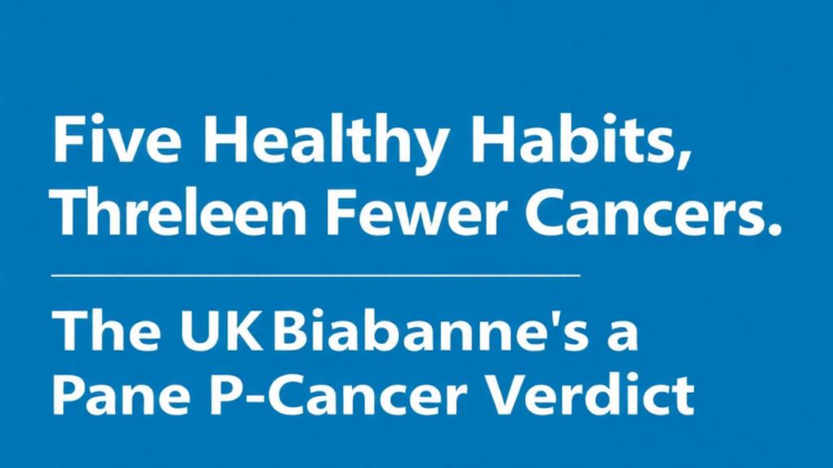 Five Healthy Habits, Thirteen Fewer Cancers: The UK Biobank’s Pan-Cancer Verdict