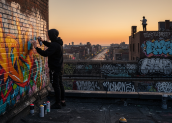 Graffiti Writers Sort Themselves Across the City Like Competing Species