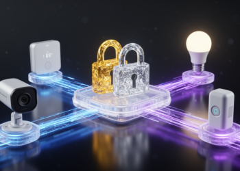 An AI-based blockchain framework with AES–RSA hybrid encryption for secure data sharing in smart environments