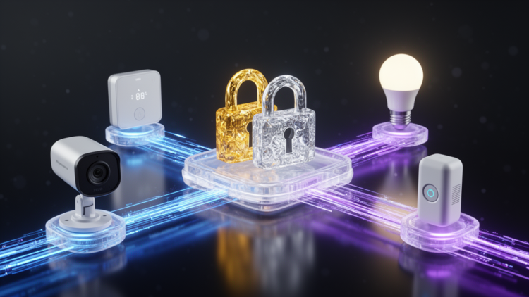 An AI-based blockchain framework with AES–RSA hybrid encryption for secure data sharing in smart environments