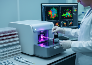Flow cytometry maps how immune cells remodel across seven decades of life in Chinese adults