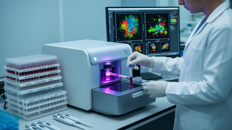 Flow cytometry maps how immune cells remodel across seven decades of life in Chinese adults