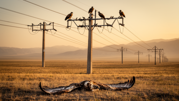 Power Lines Kill Hundreds of Birds in First Systematic Survey of Armenia’s Grid