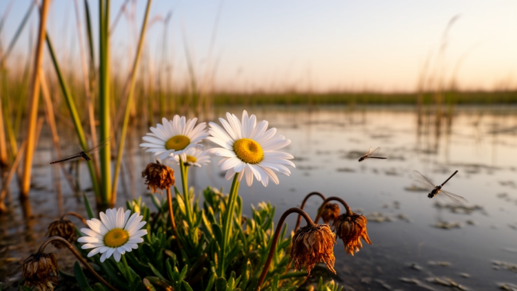 Hidden Reproductive Crisis Threatens Marsh Daisy Even in Its Largest Italian Stronghold