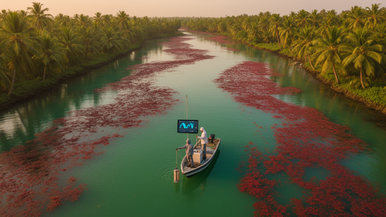 AI Model Predicts Algal Blooms in India’s Ashtamudi Estuary from Just Two Nutrients