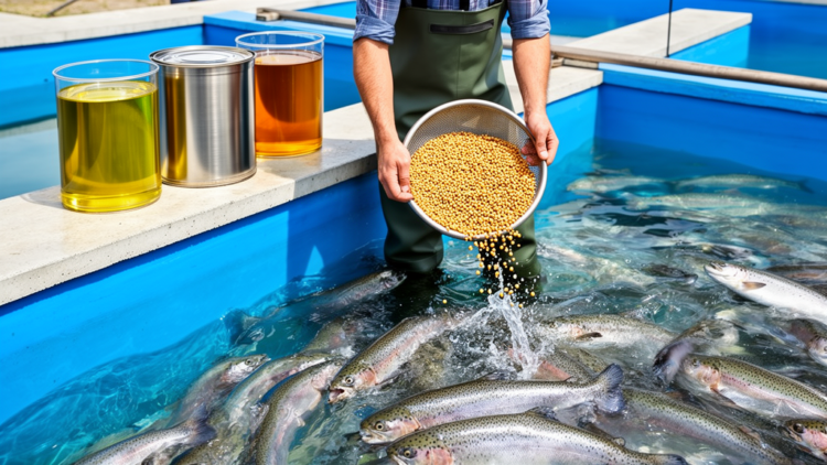 Canola Oil Can Fully Replace Fish Oil in Black Sea Trout Feed Without Sacrificing Growth