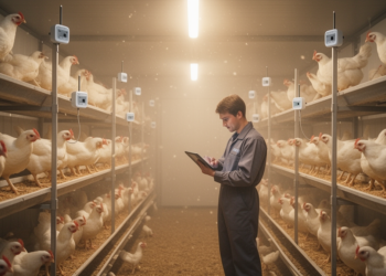 IoT Sensor Grid Reveals Hidden Microclimates Inside Multi-Tier Layer Hen Houses