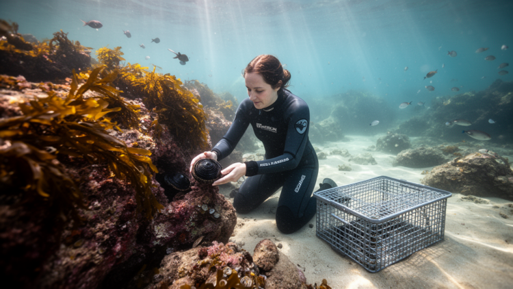 First Planned Translocation of Endangered Black Abalone Shows Early Success