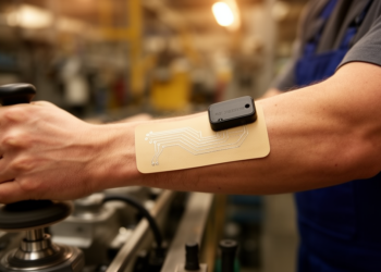 Paper-Based Silver Ink Patch Warns Workers of Carpal Tunnel Risk in Real Time