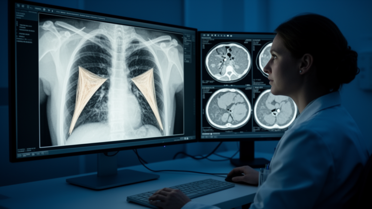Wedge-Shaped Lung Scars Offer Clue to Hidden Clots in Cancer Scans