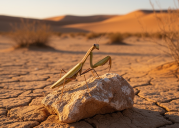 Desert Mantis Reveals Hidden Secrets of Color-Changing Survival in South America
