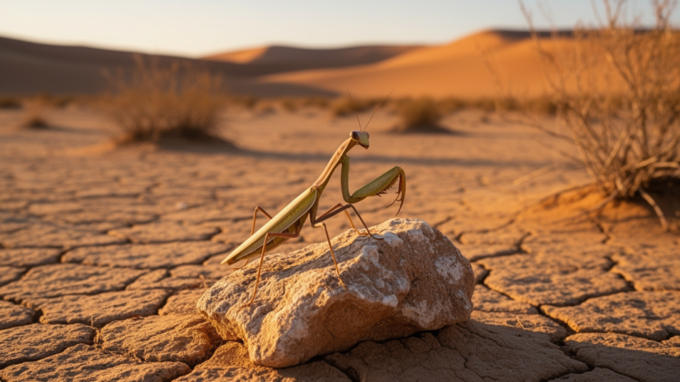 Desert Mantis Reveals Hidden Secrets of Color-Changing Survival in South America