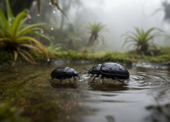 Two Tiny New Diving Beetle Species Emerge From Costa Rica’s Cloud-High Waters