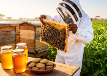 Soybean patties boost honey bee colonies and yields in Ethiopian trial