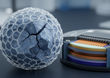 Graphene Coating Keeps High-Nickel Battery Cathode from Falling Apart