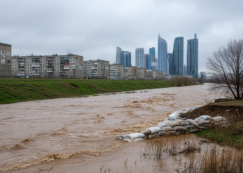 Kazakhstan’s Nura River Poses Flood Threat to Its Own Capital