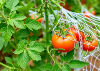 Five-Year Trial Finds Netting, Not Sprays, Best Shields Tomatoes From Cucumber Mosaic Virus