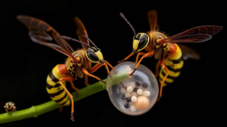Three Sister Wasp Species, Three Wildly Different Ways to Build an Embryo