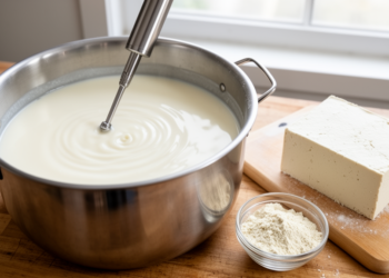 Ultrasound and the Right Coagulant Combine to Make Better Tofu