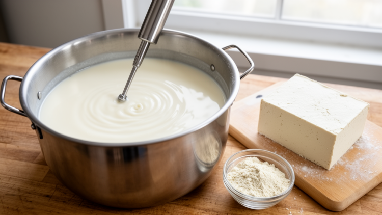 Ultrasound and the Right Coagulant Combine to Make Better Tofu