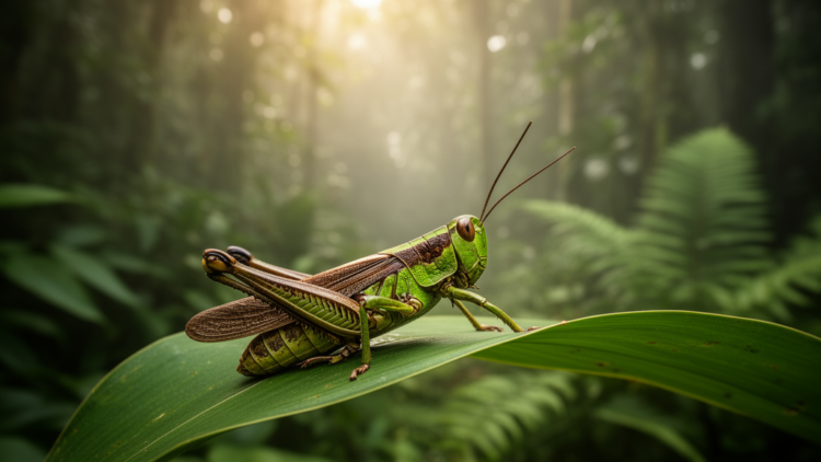 Rare African grasshopper turns up in Cameroon, rewriting its known range