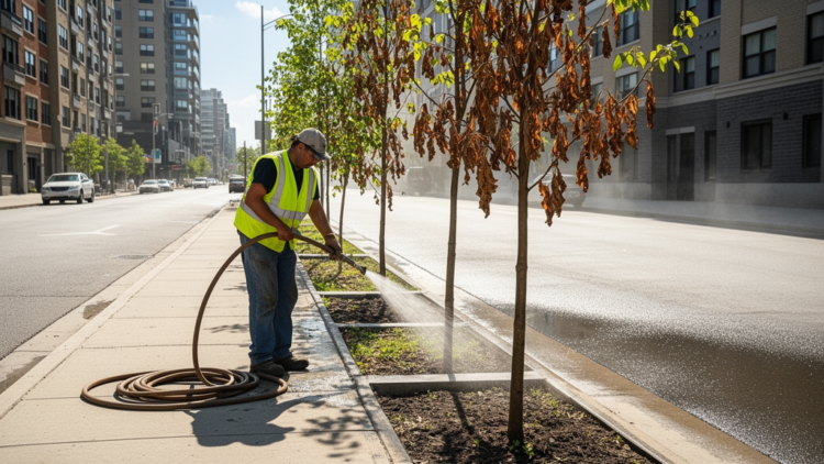 Cities Are Planting Green Infrastructure They Cannot Afford to Keep Alive