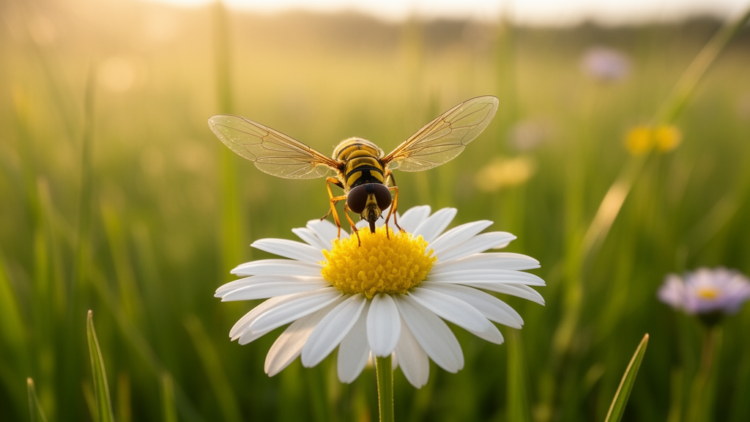 Virtual Hoverflies: New Agent-Based Model Puts a Two-Species Ecosystem Warrior on the Map