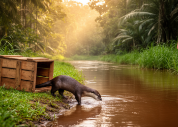 Captive-Born Otters Return to the Wild in Landmark Brazilian Reintroduction