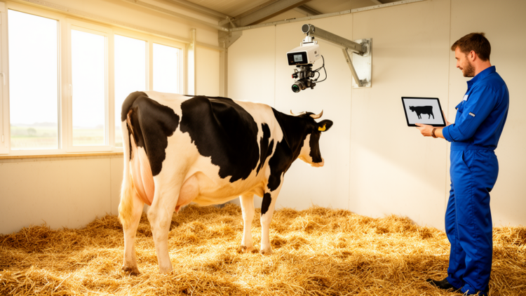 Cameras Learn to Read a Cow’s Spine, Tail-Head and Body Shape to Score Its Condition
