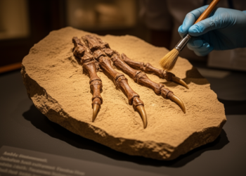Exquisitely Preserved Dinosaur Foot From China Reveals Secrets of Early Oviraptorosaur Evolution