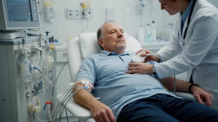 Hidden Lung Fluid Found in Over Half of ‘Normal’ Dialysis Patients