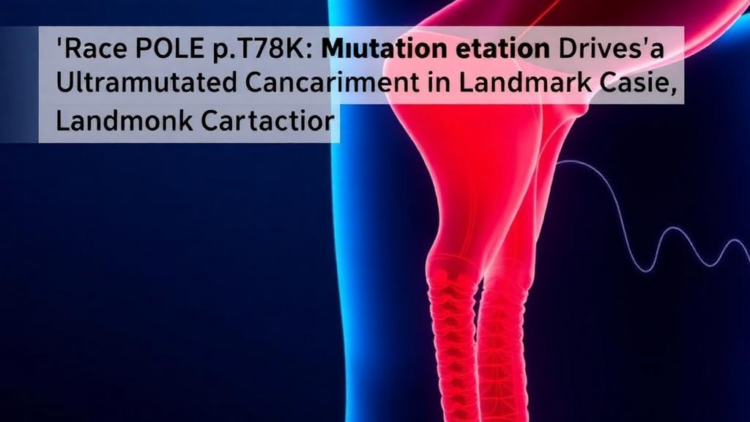 Rare POLE p.T278K Mutation Drives Ultramutated Endometrial Cancer in Landmark Case