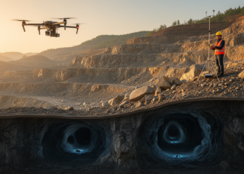 Hidden Caves Beneath a Chinese Mining Region Revealed by Radar, Drones and 3D Modeling