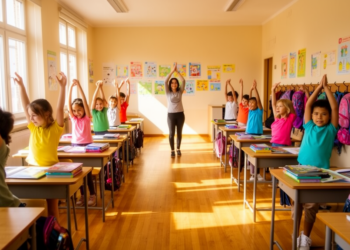 Brief Classroom Movement Breaks Reach 61,000 Children in Major School Programme